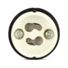 Suport Soclu ceramic mama GU10 cu fir siliconat 158mm V-TAC SKU-3620 - imagine 2