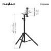 Suport stativ podea Nedis TFSD100BK pentru tableta si smartphone 4-12" rotire 360 - imagine 2