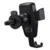 Suport telefon auto cu functie incarcare wireless QI inductiva Kruger&Matz - imagine 2
