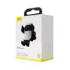 Suport telefon Baseus CubeGravity Argintiu pentru grila de ventilatie auto - imagine 2