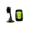 Suport telefon negru auto cu montare pe geam GOLF CH07 - imagine 2