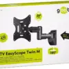 Suport TV EASYSCOPE 43-107cm 30Kg 2 brate GOOBAY - imagine 4