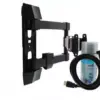 Suport TV LCD de perete 23-55 inch reglabil 3 brate cablu HDMI solutie de curatat Well - imagine 2