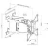 Suport universal pt LCD 17-42 inch max 30kg Goobay - imagine 3