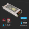 Sursa alimentare banda LED 24V 360W 15A IP20 V-tac SKU-3275 - imagine 4