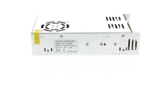 Sursa in comutatie AC-DC 300W 12V 25A WELL - imagine 2