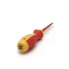 Surubelnita plata izolata 1000V 0.5x 3x75mm Varf magnetizat 10560 HANDY - imagine 2