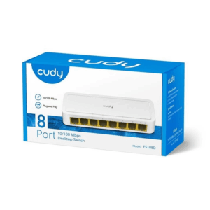 Switch Desktop 8 porturi 10/100Mbps alb Cudy FS108D