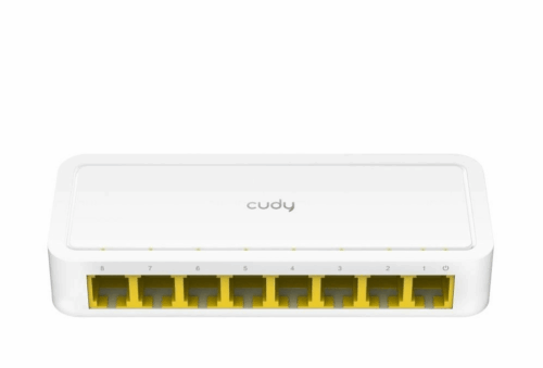 Switch Desktop 8 porturi 10/100Mbps alb Cudy FS108D