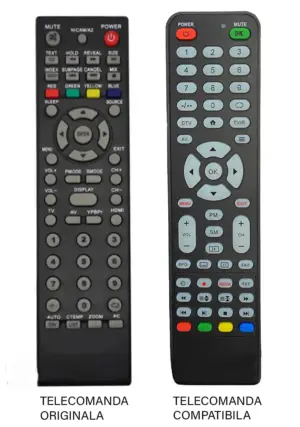 Telecomanda compatibila TV Edelstein GutSchneid HYUNDAI Horizon 19HYL80A cod ER 9464 (464)