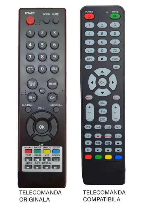 Telecomanda compatibila TV GutSchneid 32SA200 cod ER 9465 (465)