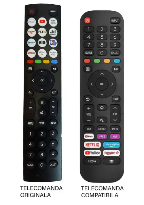 Telecomanda compatibila TV Hisense ERF2N36 ER 9484 /MFY 1159 (423-1)