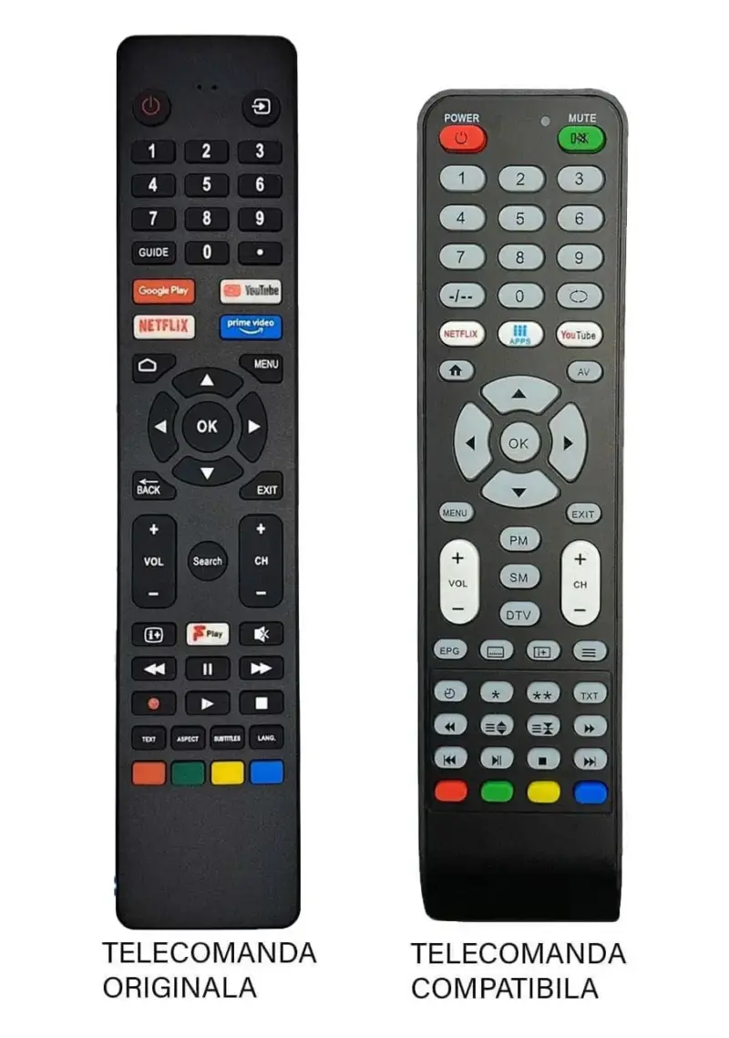 Telecomanda compatibila TV JCV RM-C3250 cod ER 9483 (483)