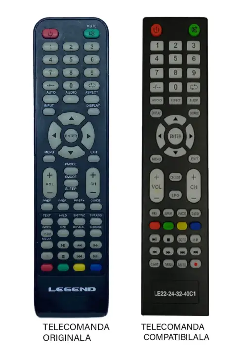 Telecomanda compatibila TV Legend EE-T40 LE22-24-32-40C1 cod ER 592 /MFY 582 (253-1)