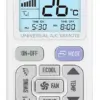 Telecomanda universala pentru aparate de aer conditionat Well Homy cu panou solar