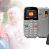 Telefon mobil Gigaset GL390 cu butoane mari argintiu - imagine 5