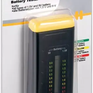 Tester baterii cu afisaj LCD Goobay