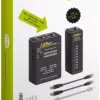 Tester retea RJ11 RJ12 RJ45 ISDN CAT5 CAT6 BNC Goobay - imagine 3