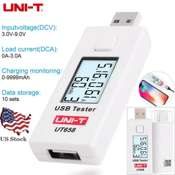 Tester USB UT658 UNI-T - imagine 3