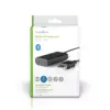 Transmitator audio wireless Nedis Bluetooth negru - imagine 3
