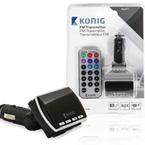 Adaptor 12V-24V USB 2.1A QC3.0 cu montare in locul brichetei auto cu voltmetru