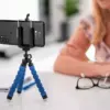 Trepied pentru telefon/camera albastru KRUGER&MATZ - imagine 2
