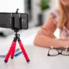 Trepied pentru telefon/camera rosu KRUGER&MATZ - imagine 2