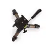 Tripod profesional extensibil aluminiu 22cm capacitate max 1kg argintiu NEDIS - imagine 5