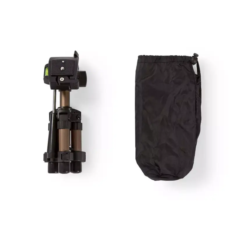 Tripod profesional extensibil aluminiu 22cm capacitate max 1kg argintiu NEDIS