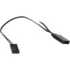 Ventilator 120x120x25mm Inter-Tech Argus iluminare RGB 900RPM 2 pini la Molex RS-051-RGB - imagine 5