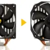 Ventilator 140mm Sigma Pro 140 PWM SPC137 140 x 140 x 25 mm 500-1400RPM SILENTIUM PC - imagine 6