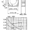 Ventilator 230VAC 80x80x38mm Sunon - imagine 2
