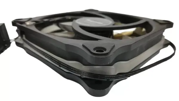 Ventilator albastru Segotep Halo-12 120mm Blue LED fan 12V - imagine 2