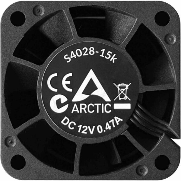 Ventilator ARCTIC S4028-15K 40x40x28 mm 12V 0.47A negru ACFAN00264A - imagine 2