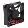 Ventilator DC axial 12VDC 80x80x25 mm 4800rot./min 101.4m3/h 44.7dBA Vapo SUNON PF80251V1-1000U-A99 - imagine 2