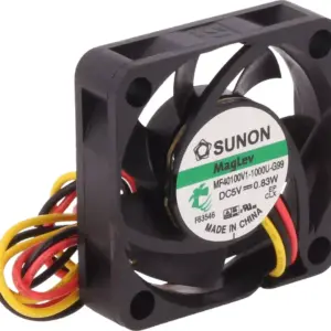 Ventilator DC axial 5VDC 40x40x10mm 13.52m3/h 27.3dBA Vapo SUNON MF40100V1-1000U-G99