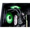 Ventilator ID-Cooling 120x120x25mm iluminare RGB 700-1800RPM 4pini XF-12025-RGB - imagine 3