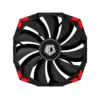 Ventilator ID-Cooling FAN-PN-26 140x140x25mm 4pin PWM 800-1600RPM negru - imagine 2
