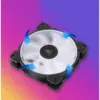 Ventilator Segotep 120mm iluminare RGB 1100RPM 39.7CFM 120x120x25mm - imagine 3