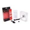 Ventilator Thermaltake Pure 12 LED 120mm 1000rpm 40.997CFM iluminare rosie 3pini - imagine 2