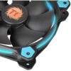 Ventilator Thermaltake Riing 12 High Static Pressure 120mm cu iluminare albastra - imagine 3