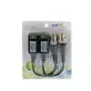 Video balun HD prin cablu UTP/FTP prindere cu surub Well - imagine 2