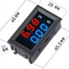 Voltmetru si Ampermetru 0-10A rosu DC 4-30V VOLT/AMP 10A - imagine 3