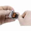 WAGO GELBOX 3 poli derivatie cabluri pentru conectori seriile 221/ 2273 max. 4mm2 IPX8 gri 207-1331 - imagine 2
