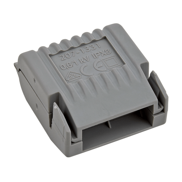 WAGO GELBOX 3 poli derivatie cabluri pentru conectori seriile 221/ 2273 max. 4mm2 IPX8 gri 207-1331 - imagine 17
