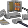 WAGO GELBOX 3 poli derivatie cabluri pentru conectori seriile 221/ 2273 max. 4mm2 IPX8 gri 207-1331 - imagine 14