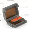 WAGO GELBOX 3 poli derivatie cabluri pentru conectori seriile 221/ 2273 max. 4mm2 IPX8 gri 207-1331 - imagine 16