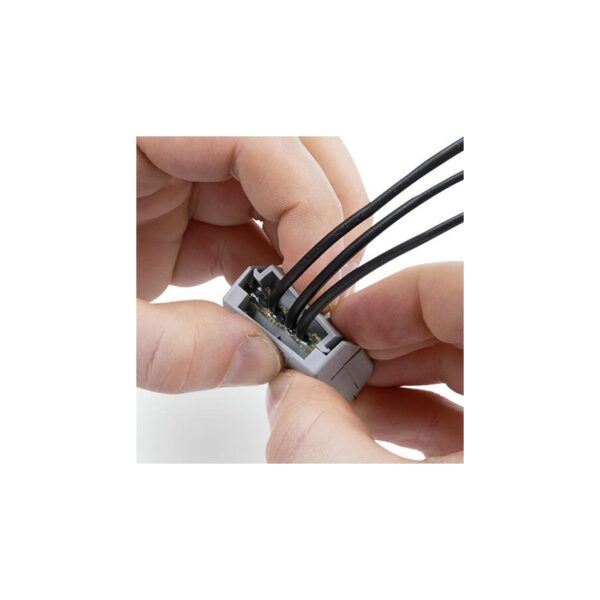WAGO GELBOX 3 poli derivatie cabluri pentru conectori seriile 221/ 2273 max. 4mm2 IPX8 gri 207-1331 - imagine 3