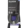 XLR Digital cable XLR 5 Pini tata - XLR 5 Pini mama 3m Gri Sweex - imagine 2