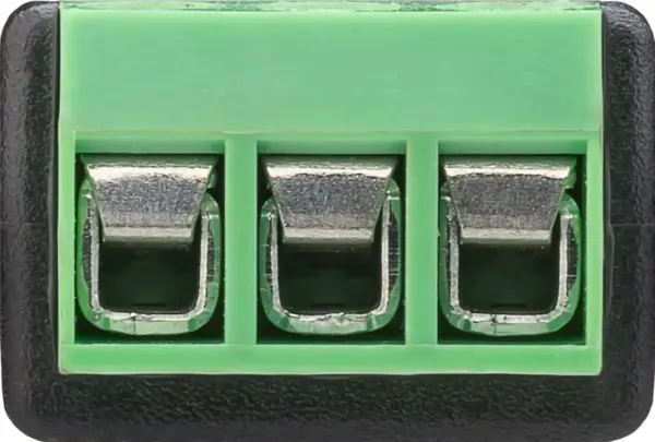 Adaptor bloc terminal cu 3 pini tip regleta cu surub la Jack 3.5 mm tata 3 pini stereo Goobay 76745 - imagine 2